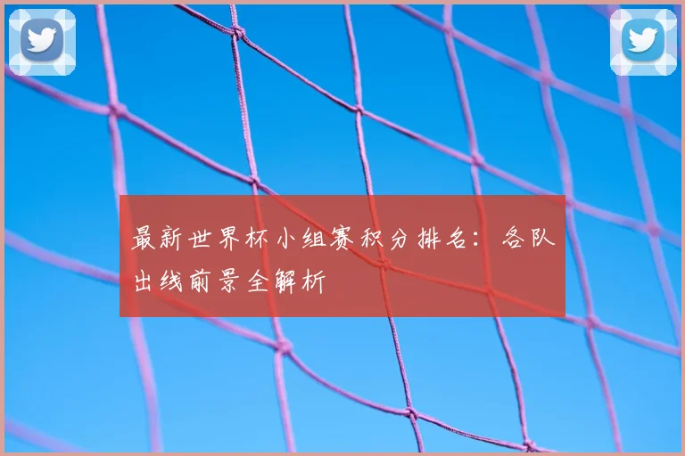 最新世界杯小组赛积分排名：各队出线前景全解析