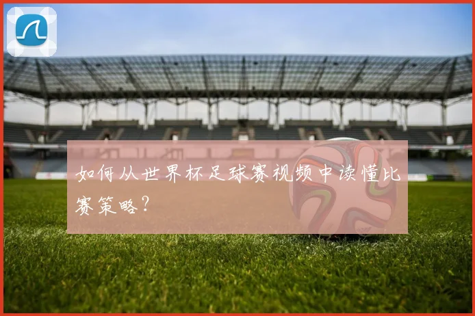 如何从世界杯足球赛视频中读懂比赛策略？