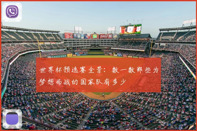 世界杯预选赛全景：数一数那些为梦想而战的国家队有多少