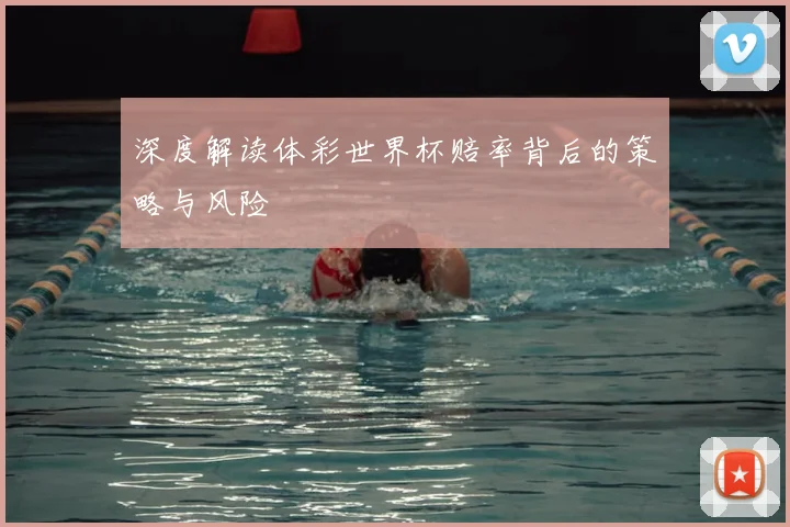 深度解读体彩世界杯赔率背后的策略与风险